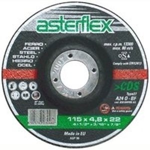 Kotouč AS 180/4.8/22 A24O-BF ocel,CDS zvýš.stř. 89.AS-0104-0013