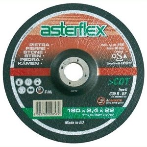 Kotouč AS 180/2.4/22 C30R-BF kámen,CDT zvýš.stř. 89.AS-0209-0011