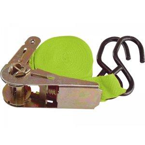 Upínací pás račnový s háky 5m x 25mm, max. 150kg 9681