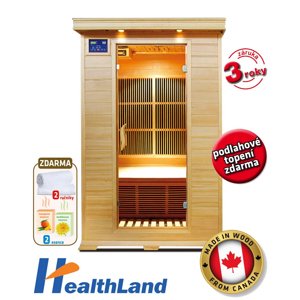 Infrasauna DeLuxe 2002 Carbon 642002KC