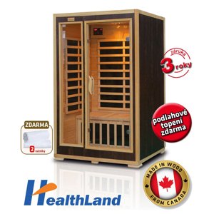 HEALTHLAND Infrasauna Economical 2022 Carbon 64200LPLYC