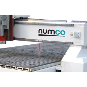 Zvýšení průchodu mezi portálem a stolem na 400 mm ROP00022