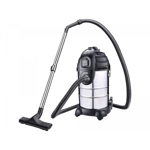 EXTOL PREMIUM Vysavač dílenský, multifunkční se zásuvkou a funkcí čištění filtru, 30l, 6m kabel, 3m hadice, 1400W 8895800