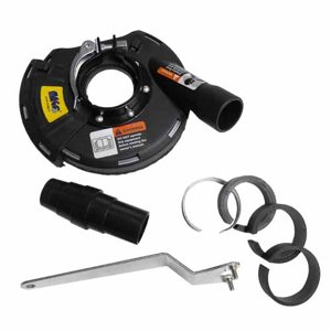 Odsávací kryt s kartáčovým věncem, 125mm 020043