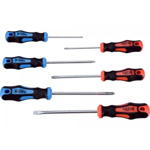 Šroubováky sada 6ks, 3x(-),3x(PH), CrV 8819256