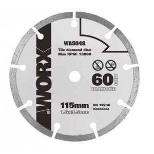 WA5048 - Diamantový kotouč 115 x 9,5  pro WU427, Worxsaw XL 45905048