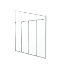 Palram Boční stěna k pergolám Sierra (bílá) 704482