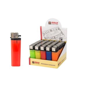 SOLO - zapalovač jednorázový kamínkový, balení 50 kusů 610103