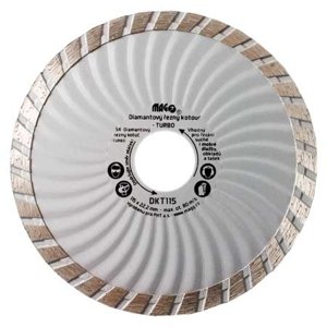 Diamantový kotouč TURBO 115x22,2mm DKT115