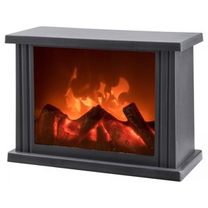 EXTOL LIGHT krb s plápolajícím ohněm LED 43400