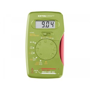 EXTOL CRAFT Multimetr digitální, kapesní 417400