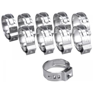 Spona na hadici, 10ks, O17,8mm, INOX 8865175