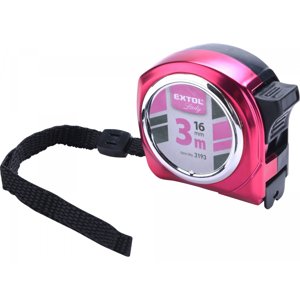 EXTOL LADY Metr svinovací, 3m, š. pásku 16mm 3193