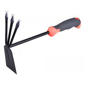 EXTOL PREMIUM Zahradní motyčka s kypřičem tříhrotým, délka 31cm 8877042