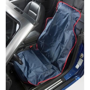 Nylonový ochranný povlak na přední sedadlo SR - modrý 7700000990303