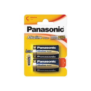 Baterie C (R14) alkalická PANASONIC Alkaline Power 2BP 04270345
