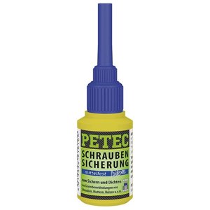 ProAuto Přípravek pro fixaci šroubů - střední pevnost - PETEC Schraubensicherung Mittelfest 10 g 2801000091010