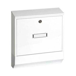 MARS - schránka na dopisy pozinkovaný plech 6301 - bílá 6301B