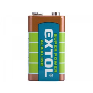 Baterie alkalické, 1ks, 9V (6LR61) 42016