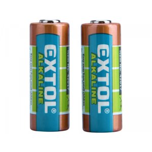 EXTOL ENERGY Baterie alkalické, 2ks, 12V (23A) 42017