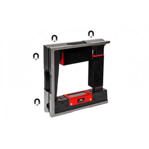 Vodováha strojní rámová s magnetem KINEX 250 mm, PN 25 5739-1 5091-02-250