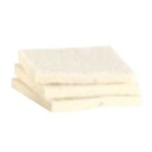 Náhradních čistících plstí pro hliníkový a měděný drát (bílá) - 25ks/1 Balení 193.0004.25