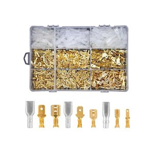 Konektor,zdířka,krytka faston 2,8-4,8-6,3mm - sada 900ks 03360263