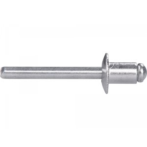 Nýty trhací hliníkové sada 250ks, O 6,4x8mm plochá hlava 8813872