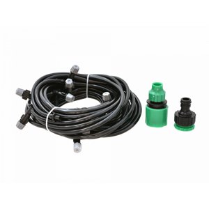 Zahradní mlhová hadice GEKO + postřikovače na zavlažování 10m G70075