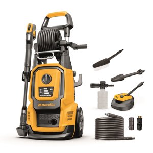 Riwall PRO REPW 180 RC SET elektrická tlaková myčka 180 barů s dálkovým ovládáním a příslušenstvím EP25A2401109B