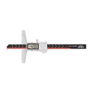 Hloubkoměr digitální s nosem KINEX 300 mm/0,01, DIN 862 2051-05-300