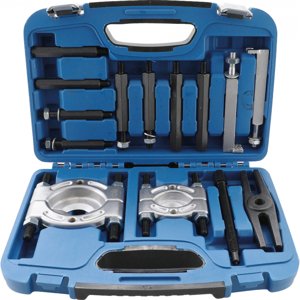 BGS 7750, Sada dělicích a stahovacích přípravků pro kuličková ložiska | 14dílná BGS7750