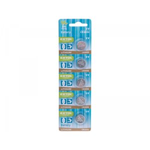 Baterie lithiové, 5ks, 3V (CR1632) 42052