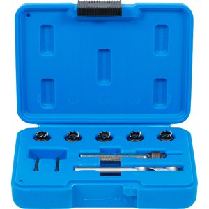 Frézky, sada na odvrtání bodových svarů | 10dílná, BGS 1632 BGS1632