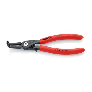 Kleště precizní pro pojistné kroužky vnitřní KNIPEX 48 41 J21, 165 mm - protiskluzová rukojeť 48 41 J21