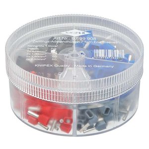 Box s koncovými dutinkami Twin Knipex 97 99 908 (200 ks) 97 99 908