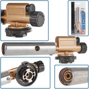 Piezo plynový hořák litinový 360 stupňů (100) G20065