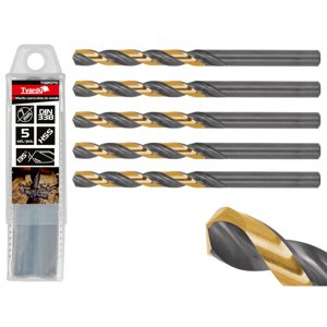 Černozlatý vrták do kovu HSS 7,00 mm (5/50/500) T02070