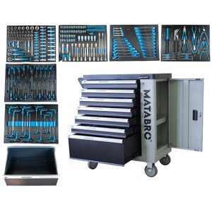 Dílenský vozík s nářadím Matabro MB-TC01 | 251 ks MB-TC01