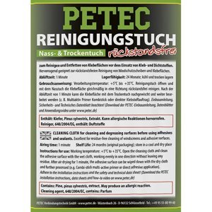 Utěrka pro čištění a odmašťování ploch PETEC 82111 2801000082111