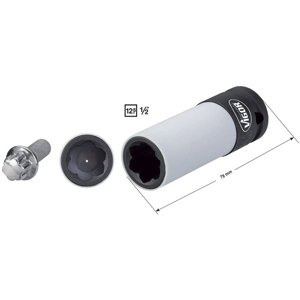 Speciální klíč / hlavice k demontáži a montáži šroubů kol Mercedes-Benz VIGOR V4309 9100000004309