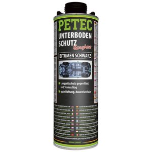 Bitumenová hmota na spodek automobilů,1000 ml nádobka PETEC 73110 2801000073110