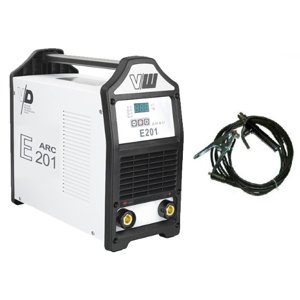 VECTOR DIGITAL E201 ARC + Svařovací kabely A1082VW-WCset