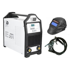 VECTOR DIGITAL E201 ARC + SVAŘOVACÍ KABELY + Kukla A1082VW-WCset2