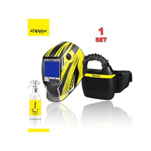 SET FILTRAČNĚ VENTILAČNÍ JEDNOTKA KOWAX SPEED AIR + KUKLA KWXSA820ARC++ ZDARMA NANOCLEANER + CHRÁNIČ KRKU KWXSAARC--_S03A