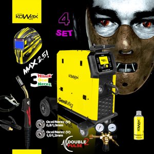 KOWAX GeniMig350DP LCD5 SET 4bL KWXSTGM350DP_S04BL