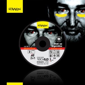 Brusný kotouč KOWAX IQ 2v1 180x6,0 KWXBK18060v