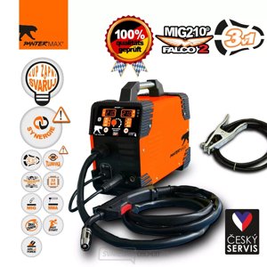 Invertorová svářečka MIG/MMA SET 4 PANTERMAX MIG210FALCO 2! PMMIG210-2!_S04_SETSVA