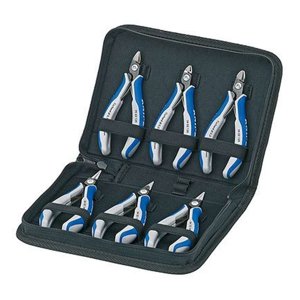Sada kleští pro elektroniku KNIPEX 00 20 16 P - sada 6 dílů 00 20 16 P