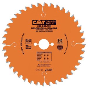 CMT Orange Pilový kotouč na lamino, plast a neželezné kovy - D165x2,2 d20 Z56 HW C29616556H